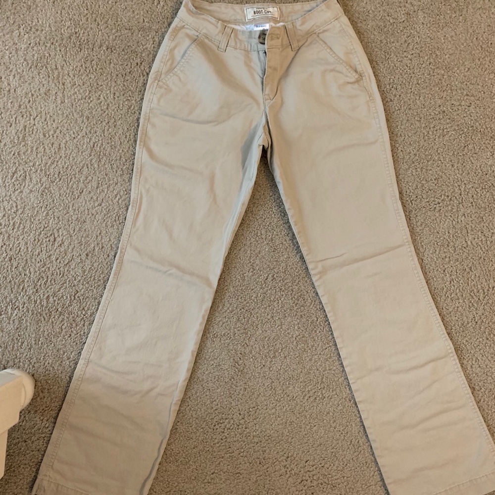Old Navy Khaki pants size 0
